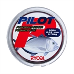 Ryobi Pilot Fluorocoated Πετονιά Ψαρέματος 100m 0.181mm