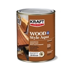 Kraft Wood Style Aqua Διακοσμητικό Βερνίκι Ξύλου Πολυουρεθάνης Άχρωμο Σατινέ 2.5L