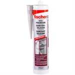 Fischer DSSI Σφραγιστική Σιλικόνη Λευκή Premium Αντιμουχλική 280ml
