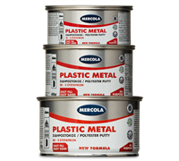 Mercola Plastic Metal Σιδηρόστοκος 2 Συστατικών Πολυεστερικός 400g