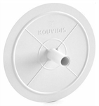 Kouvidis Καπάκι για Ηλεκτρολογικό Κουτί Διακλάδωσης Στρογγυλό Φ73mm Λευκό