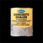 Concrete Sealer, Διαφανές Βερνίκι Διαλύτου Άχρωμο ΣΑΤΙΝΕ 1lt MERCOLA