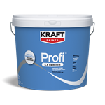 Kraft Profi Exterior Ακρυλικό Χρώμα Εξωτερικής Χρήσης Λευκό 750ml
