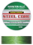 Mistrall Admunson Steel Core Νήμα Ψαρέματος 5m 0.12mm Πράσινο